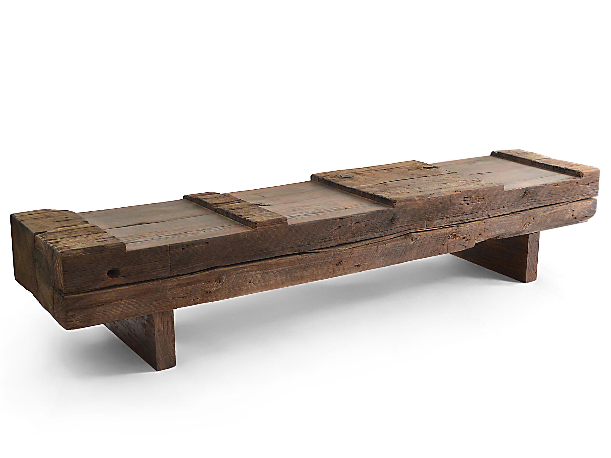 Bridge Bench Rotsen - Small Reclaimed Wood Bench 07 Bridge Bench Rotsen - Small Reclaimed Wood Bench 07